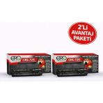 Ero Print Canon Mf 3010 Muadil Toner - 2'li Avantaj Paket - Siyah