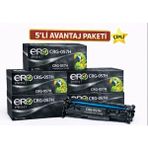 Ero Print CRG-057H / Canon LBP-228DW Çipli Muadil Toner - 5'li Avantaj Paket
