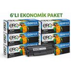 Ero Print Hp Laserjet 1022 Muadil Toner - 6'lı Ekonomik Paket