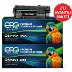 Ero Print Hp Laserjet 3390 Yüksek Kapasiteli Muadil Toner - 2'li Avantaj Paket