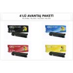 Ero Print TN-155 / Brother MFC-9840 Için 4 Renk Muadil Toner Set