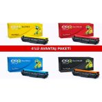 Ero Print TN-279XL / Brother HL-L3220CDW Için 4 Renk Muadil Toner Set