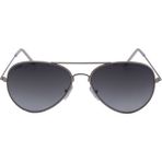 Eroe E101 Metal Damla Model Gümüş Füme Degrade Unisex Güneş Gözlüğü C5 CAT.2