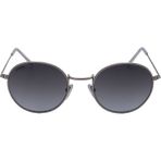 Eroe E103 Metal Oval Model Gümüş Füme Degrade Unisex Güneş Gözlüğü C5 CAT.2