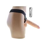 Erofoni Ultra Süper Realistik Erofoni 21 Cm Titreşimli Belden Bağlamalı Giyilebilir Yapay Vibratör Penis