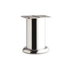 Eroğlu 12 cm Metal Krom Ayak Çap 51 mm Mobilya Ayağı