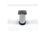 EROĞLU 4 Adet Metal Baza Dolap Ayağı Krom 5/8/10/12/15/20 Cm (vidalar Dahil) - Dolap İçi Düzenleyiciler