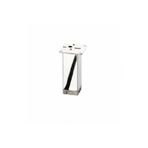 Eroğlu 401-01-10-18 40x40 mm 10 cm Krom Metal Düz Ayak