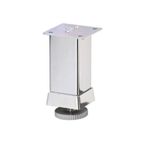 Eroğlu 401-01-8-18 8 cm 40x40 mm Metal Krom Düz Ayak