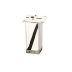 Eroğlu 401-10-8-18 Krom 8 cm 50x50 mm Metal Düz Ayak