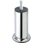 Eroğlu Çap 42 Metal Bingolu Baza Ayağı M10 Saplamalı Krom 6 cm - Mobilya Hırdavatı