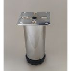Eroğlu Metal 10 cm Yuvarlak Parlak Krom Mobilya Ayağı 42 mm Çap