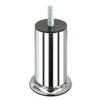 Eroğlu Metal Bingo Baza Ayağı M10 Saplamalı Krom 12 cm - Mobilya Hırdavatı