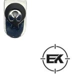 Erol Şarjör Altı Metal Bayraklı Kapak - Sarsılmaz Kılınç 2000 Light Mega P8L-S - Gri