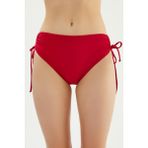 Eros 2513 Kırmızı Yanı Büzgülü Ipli Bikini Altı - 44