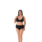 Eros 4026BK Balenlı Toparlatıcı Bikini Takımı, Kadın, Siyah, 58 Beden