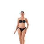 Eros 4140BK Straplez Bikini Takımı, Kadın, Siyah, 40 Beden