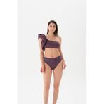 Eros 4310BK Tek Omuz Mürdüm Bikini