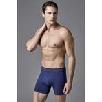 Eros Erkek Boxer, Compact Renkli, Marin, 2XL Beden
