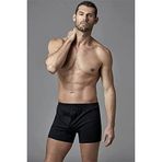 Eros Erkek Boxer, İkili Paket, Siyah, 2XL