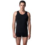 Eros Ers001 Compact Atlet 2'Li Erkek Spor Ve İç Giyim, Siyah (Siyah 001), L (Üretici Ölçüsü: L)