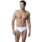 Eros Ers034 Slip 2'Li Erkek İç Çamaşırı Ve Giyim, Beyaz (Beyaz 001), L (Üretici Ölçüsü: L)