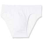 Eros Ers034 Slip 2'Li Erkek İç Çamaşırı Ve Giyim, Beyaz (Beyaz 001), M (Üretici Ölçüsü: M)