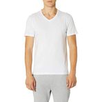 Eros Ers039 V Yaka T-Shirt 2'Li Erkek Spor Atlet Ve İç Giyim, Beyaz (Beyaz 001), Xx-L (Üretici Ölçüsü: 2Xl)