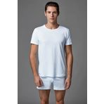 Eros ES011522 Beyaz 2'li Erkek T-Shirt