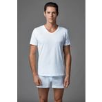 Eros ES011529 Beyaz 2'li Erkek T-Shirt