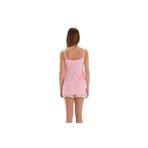 EROS İnce askılı Kısa kol Desenli ESK0224Y0014 Kadın Tişört ve Şort, PEMBE, 40