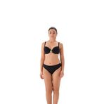 Eros Kadın Balanlı Bikini Takımı, Siyah, 40 Beden