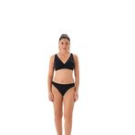 Eros Kadın Bikini Altı, 5 cm, Siyah, 44 Beden