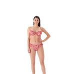 Eros Kadın Bikini Takımı, Balenli, Kiremit Rengi, 40 Beden