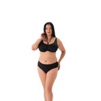 Eros Kadın Bikini Takımı, Balenli Toparlayıcı, Siyah, 42 Beden