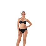 Eros Kadın Bikini Takımı, Kapli, Siyah, 40 Beden