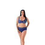 Eros Kadın Bikini Takımı, Lacivert, 52 Beden,%90 Polyester%10 Elastan