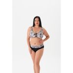 Eros Kadın Bikini Takımı, Leopar Desen, 42 Beden, Bej