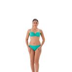 Eros Kadın Bikini Takımı, Straplez, Mint Yeşili, 36 Beden