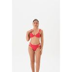 Eros Kadın Bikini Takımı, Üçgen Kaplı, Kırmızı, 36 Beden