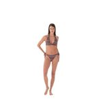 Eros Kadın Geniş Üçgen Bikini Takımı, Kiremit, 36 Beden