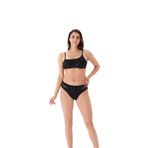 Eros Kadın Tek Omuz Bikini Takımı, Siyah, 38 Beden