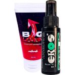 Eros Prolong 101 60ML POINT:057 Büyük Boy Sprey ve Erectin Stumulating Gel For Men Yetişkin Erkeklere Özel x Destek Için 60 ml Jel