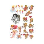 Eros Sticker Set-2 15 Parça Telefon, Tablet, Defter, Laptop Sticker