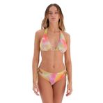 EROS Tak çık kaplı Sabit askılı 24SW850003EPU Kadın Bikini Takımı, Turuncu, 42