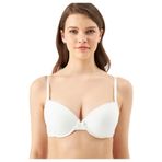 Eros Yarı push up Toparlayıcı Sütyen ESK01024 Kadın Sütyen, Ekru, 85B