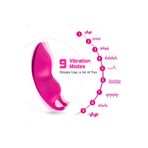 Erotica Ava Telefon Kontrollü Manyetik Klipsli Sessiz Giyilebilir Klitoris Uyarıcı Mini Vibratör