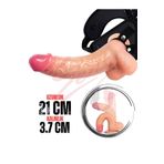 Erotica Strapon Kemerli Realistik Dildo Belden Bağlamalı Gerçekçi Yapay Penis