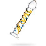 Erotist Sexus Çift Taraflı Cam Yapay Penis – 17,5 cm Kırılmaz Cam Boğumlu ve Geçişli Extra Uyarım Sexus Glass Cam Dildo, Şeffaf, 17,5 cm - GİZLİ GÖNDERİM