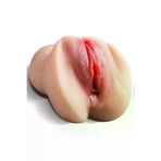 Erotix TYCVSRADZN172472122296745 Gerçekçi Dokulu Titreşimli Suni Vajina Ten Rengi Anal Vajinal Mastürbatör